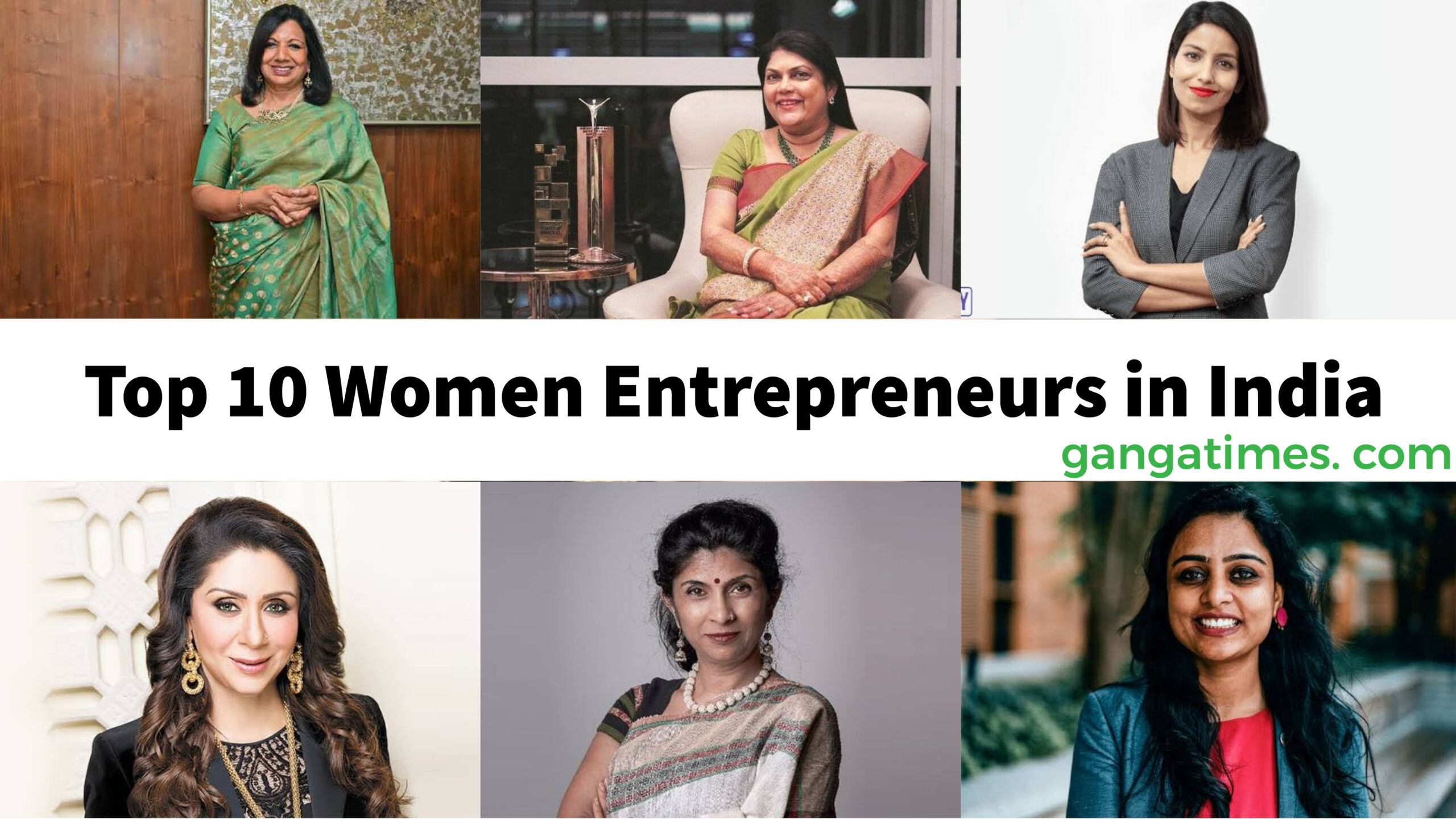 Top 10 Most Successful Women Entrepreneurs in India