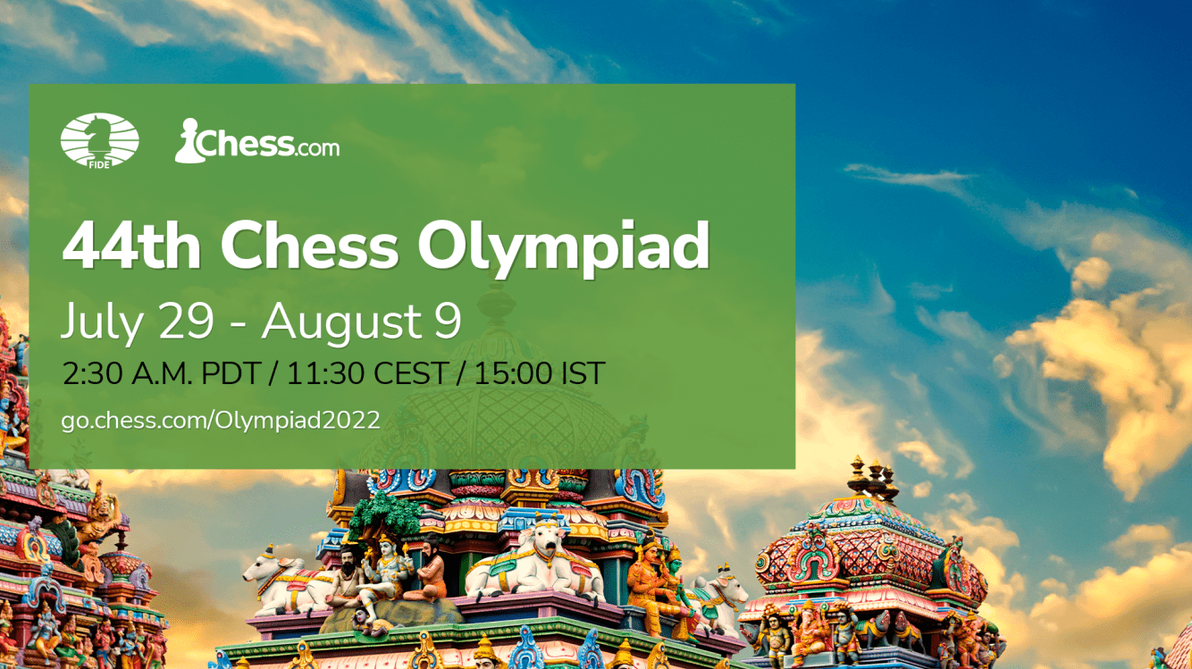 The chess Olympiad 2022 Date is from 28 July to 10 August 2022