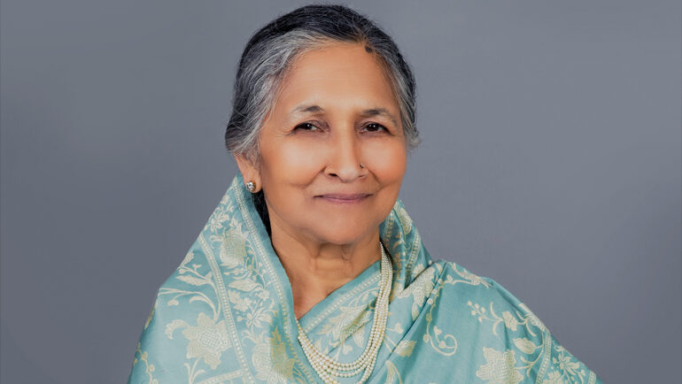 Savitri Jindal, chairperson of the Jindal Group, is the richest woman in India