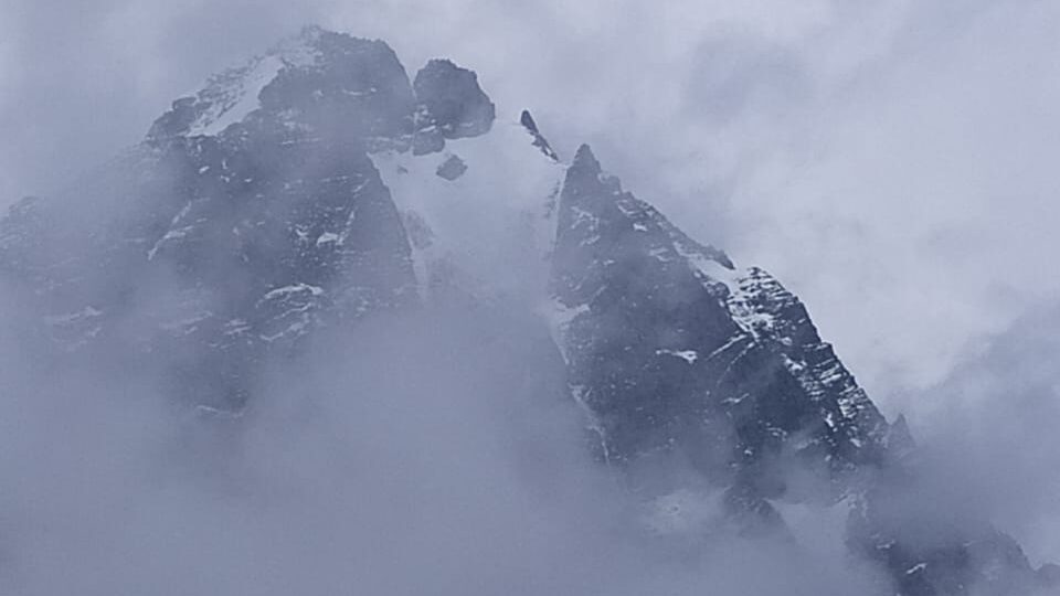 View from Manimahesh Kailash Peak