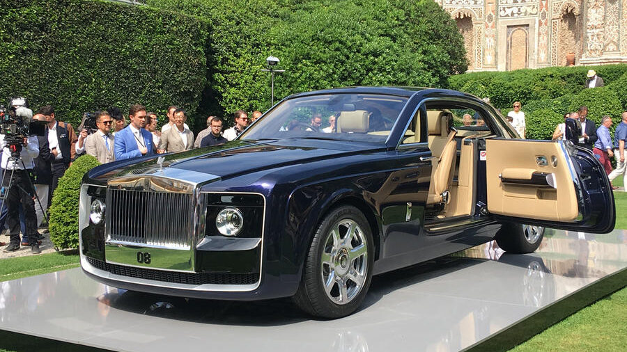 Rolls-Royce Sweptail is the fourth most expensive cars in the world and costs around $13 million.