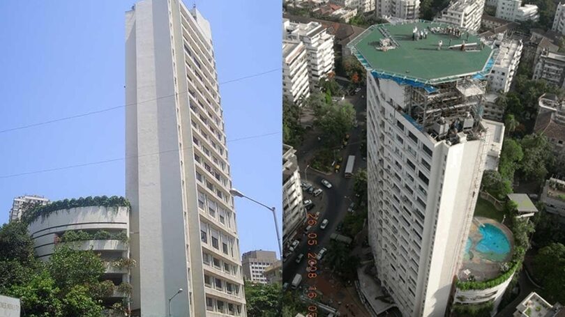 Abode owned by Anil Ambani is located in Pali Hill, Mumbai.