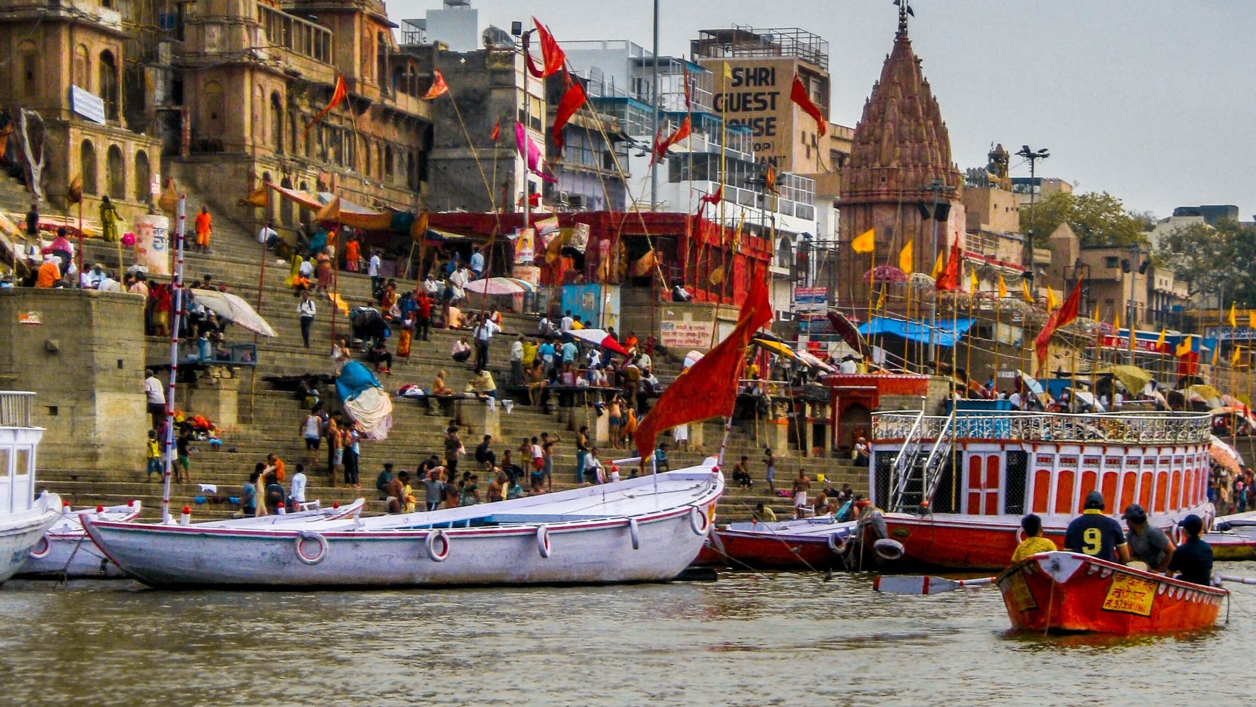 Varanasi is one of the most famously beautiful places in India for tourists.