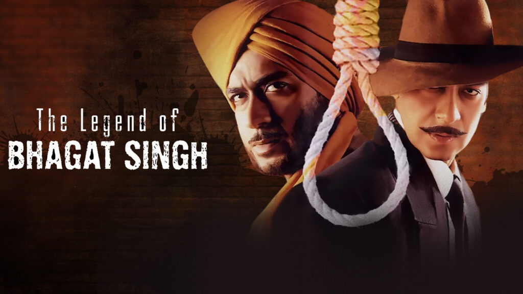 The Legend of Bhagat Singh is one of the best Desh Bhakti movie in Hindi