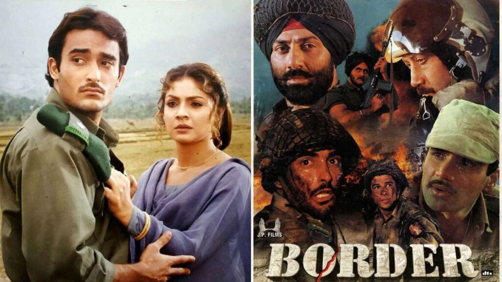 Border is one of the most popular patriotic Bollywood movies.