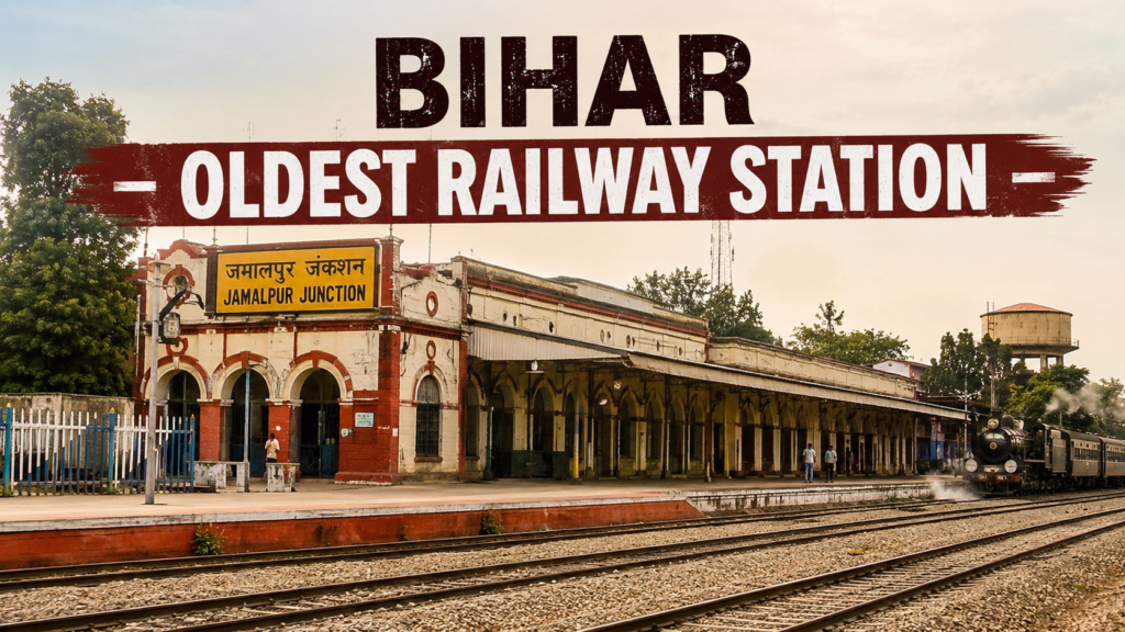 Bihar Oldest Railway Station name is Jamalpur Junction.