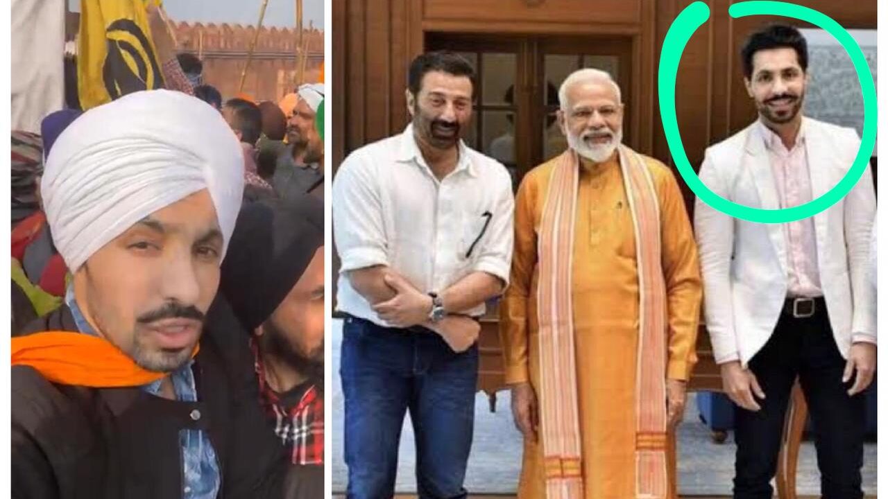 Deep Sidhu BJP Connection: A photo with PM Narendra Modi and Sunny Deol viral.