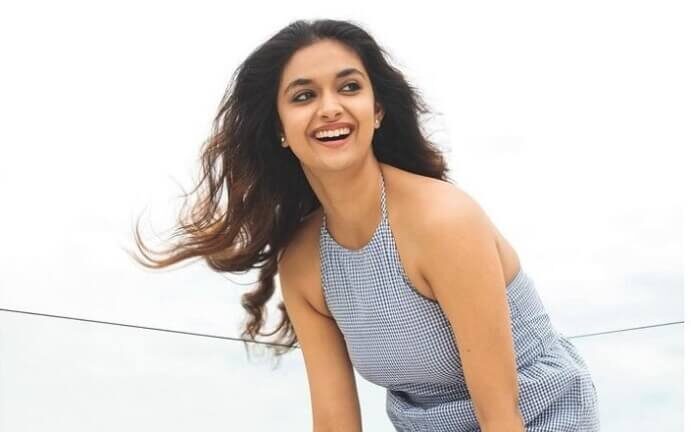 Keerthy Suresh is a hot south actress, who is known for her cute smile and lovely acting.