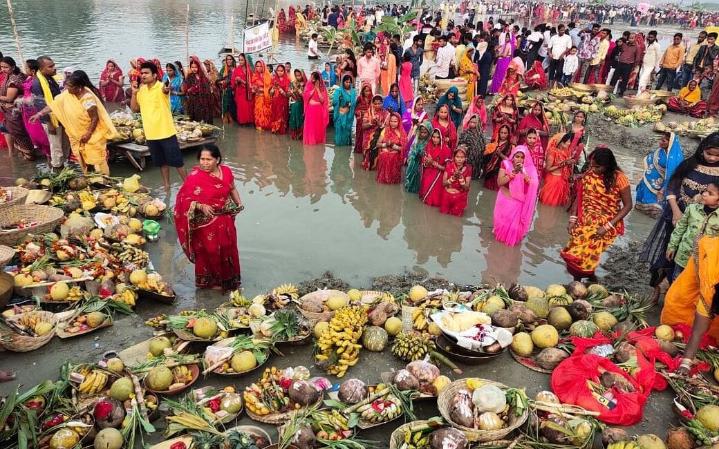 Chhath Puja is the biggest representation of Hinduism's philosophy of nature worship, making it the most beautiful religion in the world.