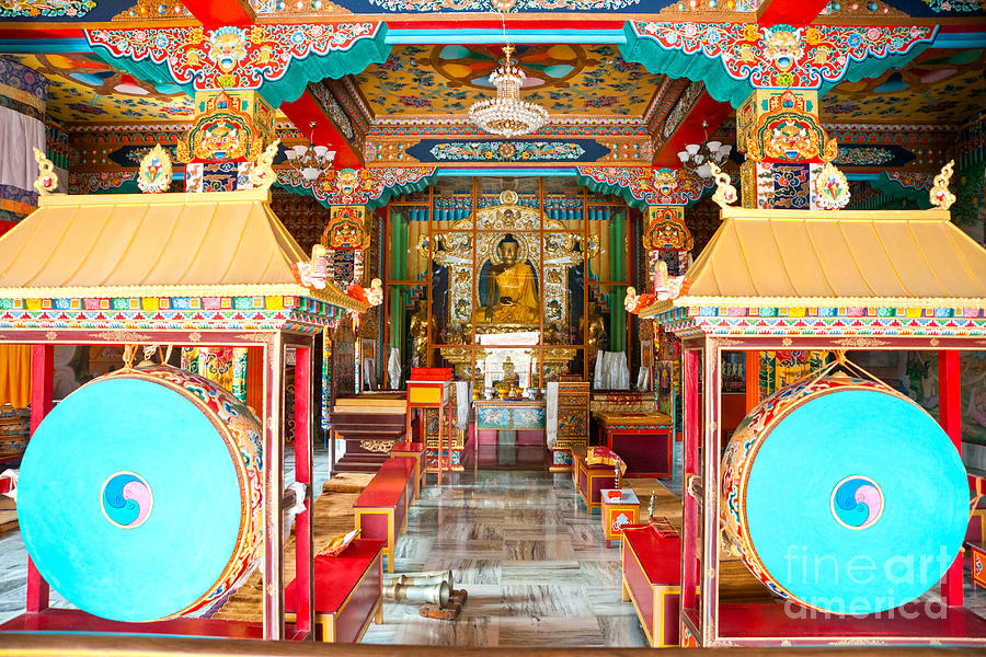 Tibetan Monastery Temple in Bodhgaya
