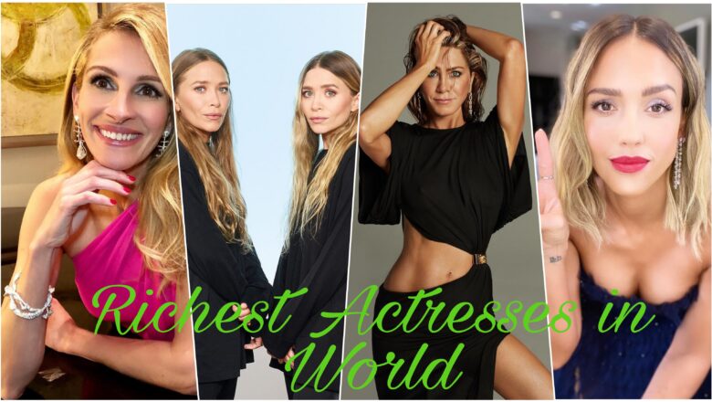 Top 7 Richest Actresses in The World