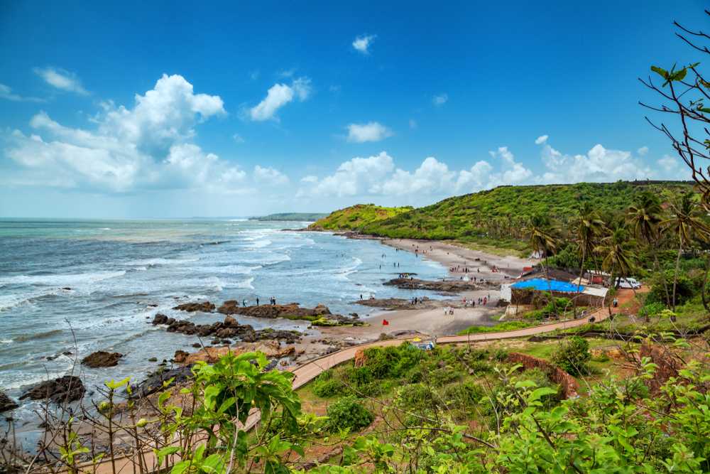 Most Beautiful Anjuna Beach in Goa