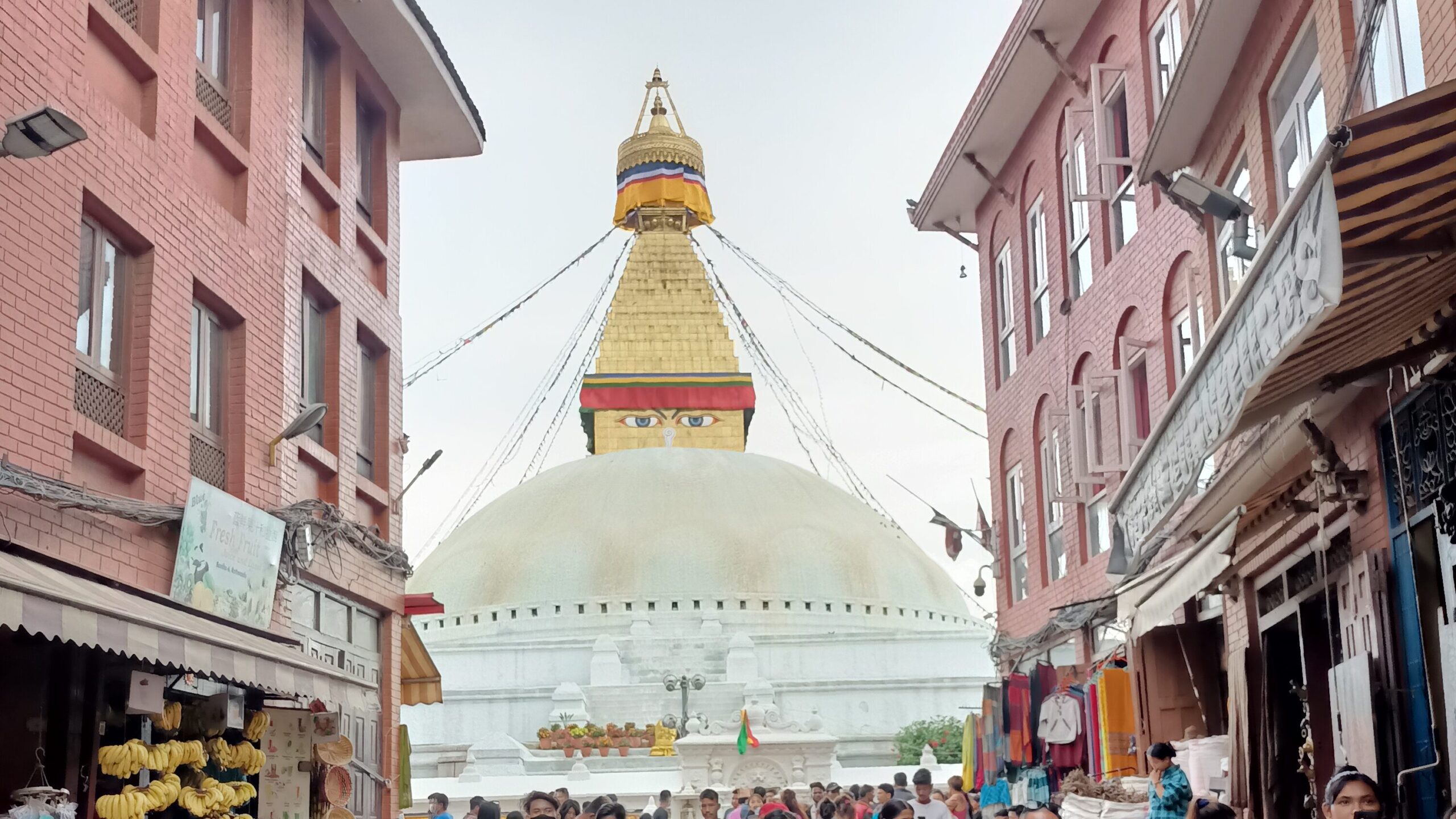 Boudhanath Stupa is one of the best places to visit in Kathmandu.