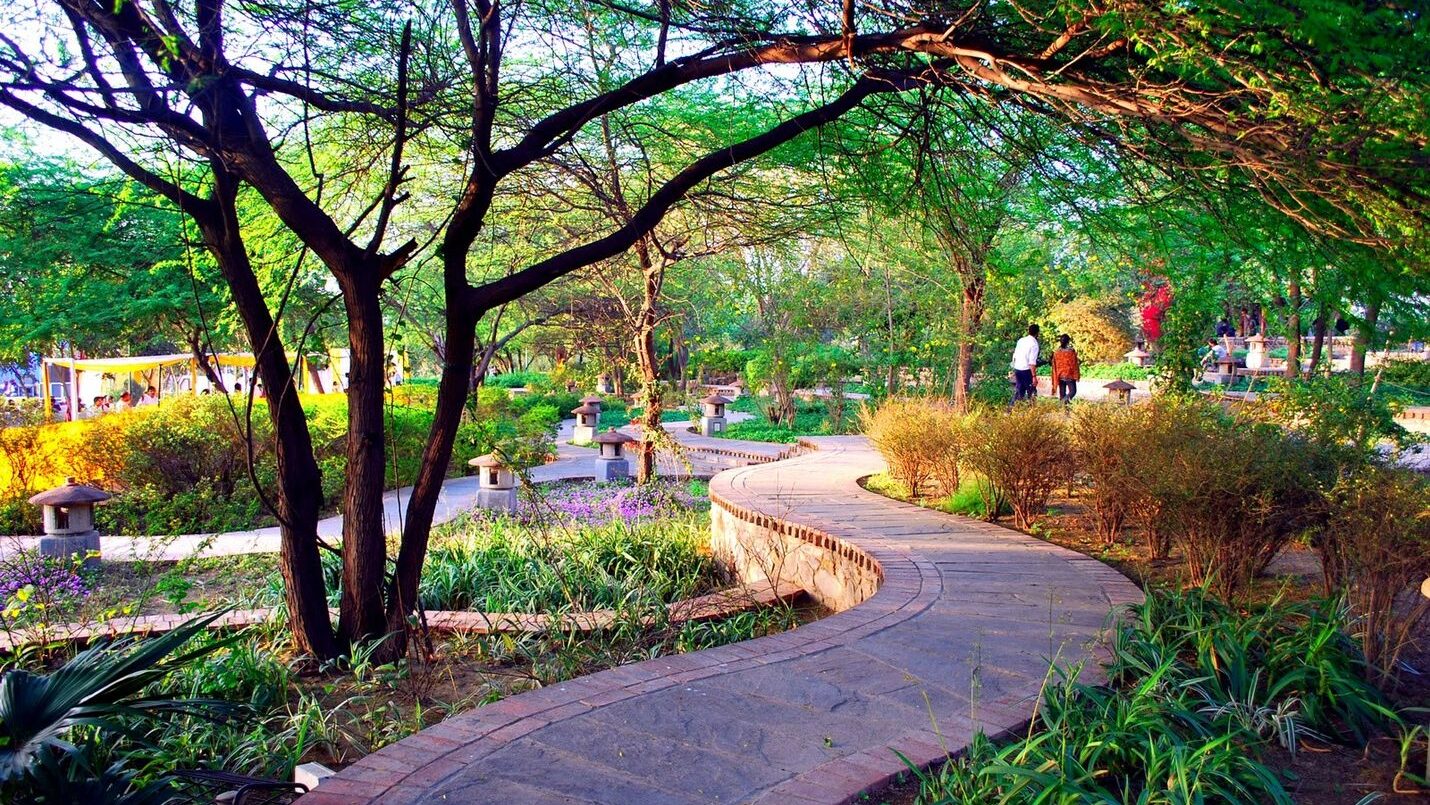 Garden Of Five Senses is one of the must places to visit in Delhi for couples.