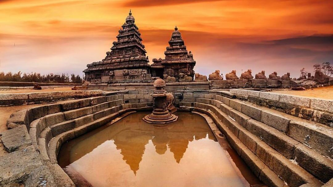 Mahabalipuram Temple is one of the oldest temples in India and a UNESCO World Heritage Site.