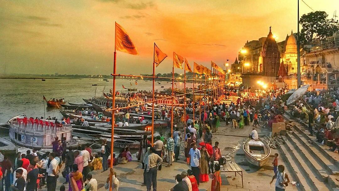 Assi Ghat is one of the most important Ganga Ghats in Varanasi.