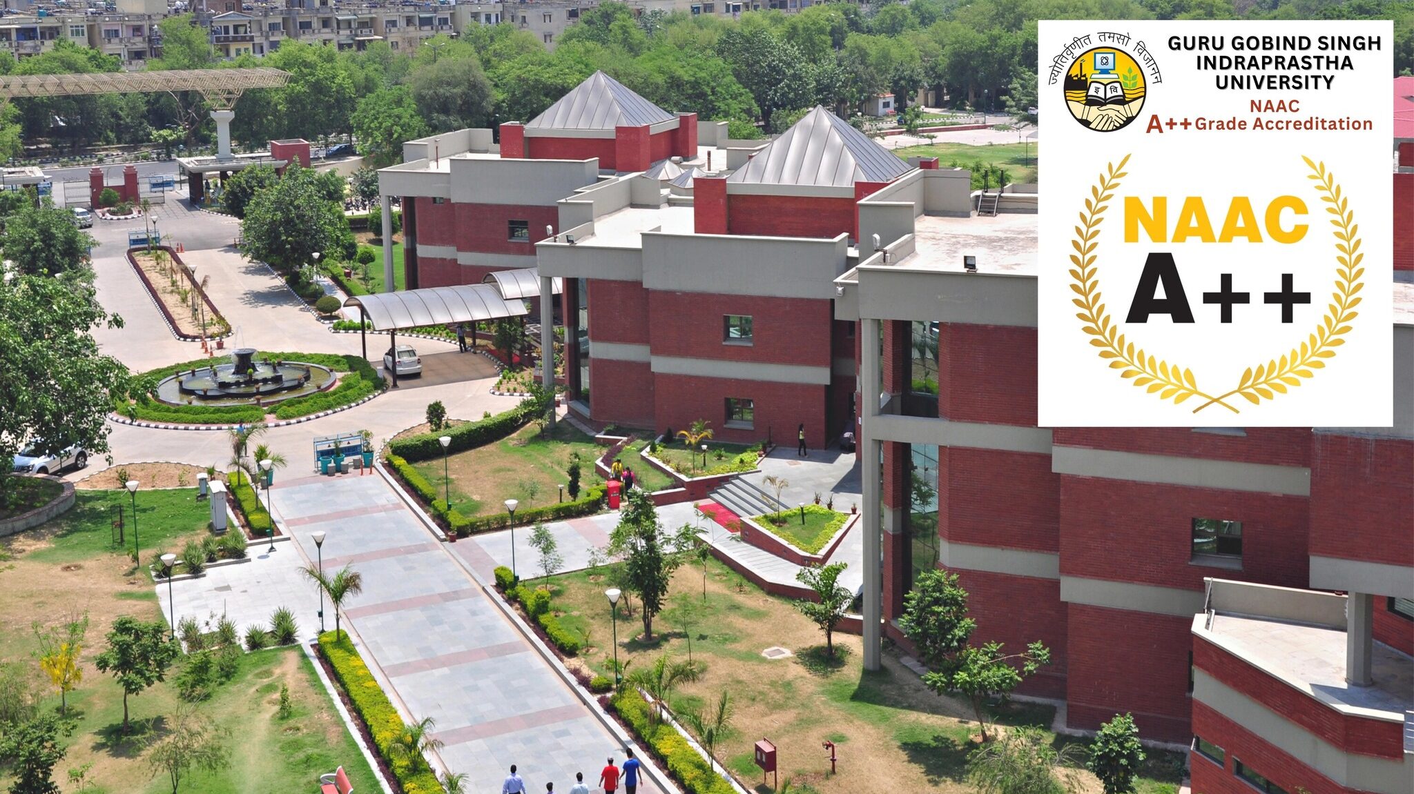 Guru Gobind Singh Indraprastha University(GGSIPU) main campus.