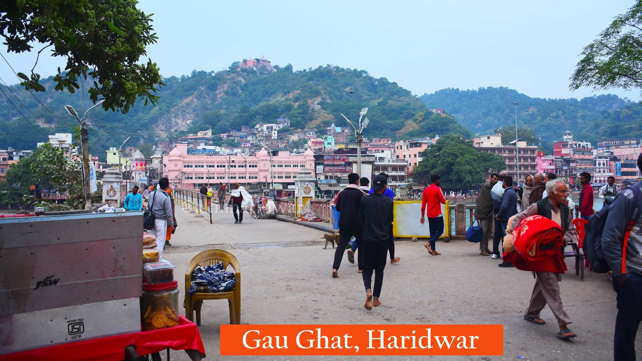 Gau Ghat is one of the most popular Ganga Ghats in Haridwar.