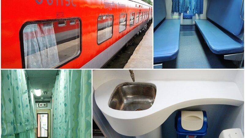 Rajdhani Express is one of the most comfortable best trains in India for long distances.