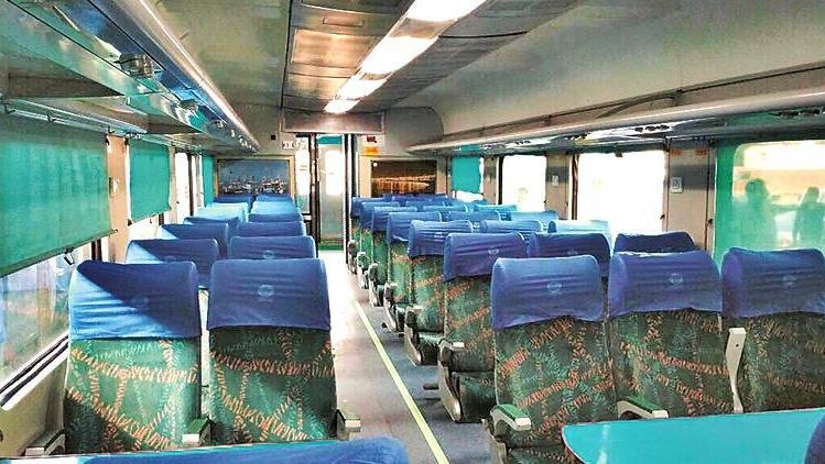 Shatabdi Express is the popular best trains in India with premium business chair car class.