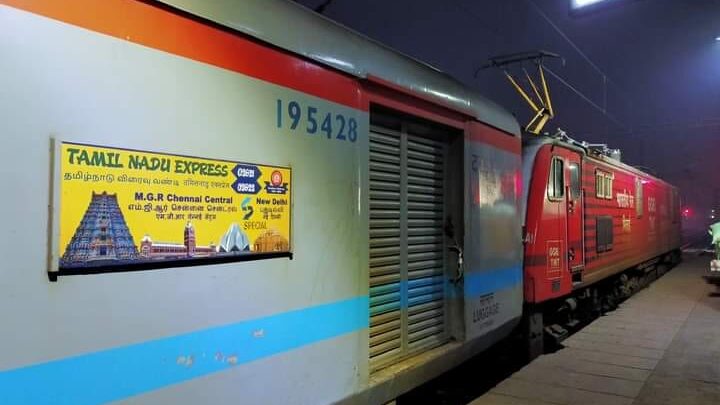 Tamil Nadu Express is one of the most convenient Delhi to Tamil Nadu trains.