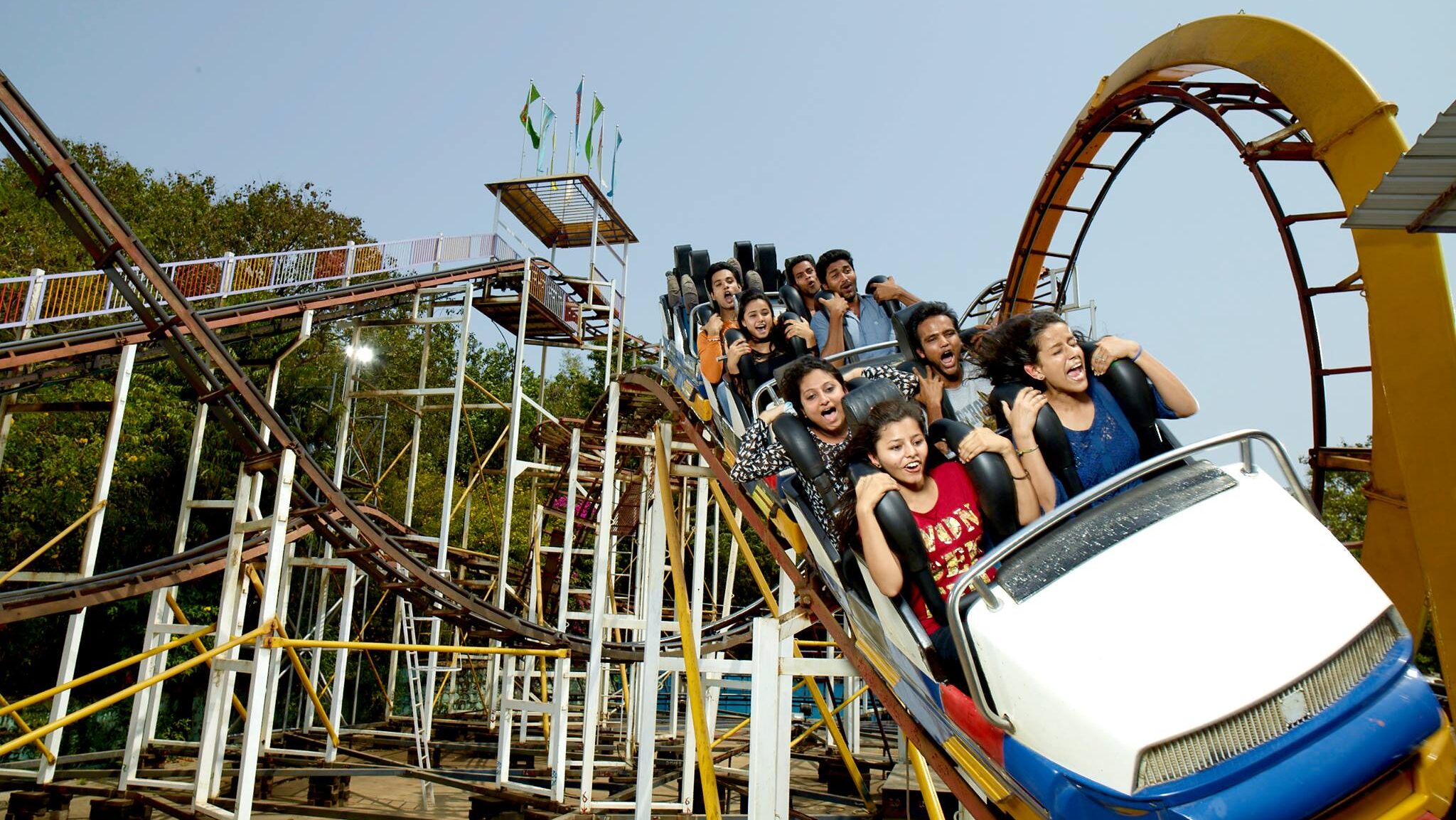 Essel World is one of the oldest and most popular amusement parks in India.