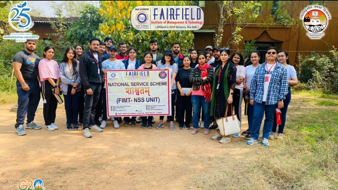 Fairfield Institute of Management and Technology students visited Aravalli Biodiversity Park. 