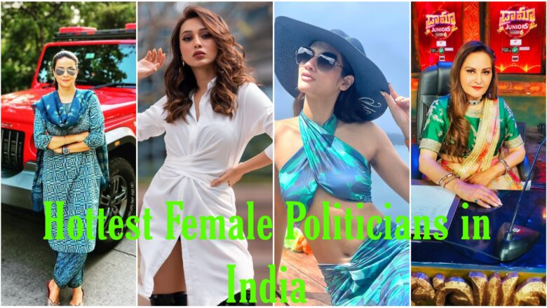 Top 7 Most Beautiful and Hottest Female Politicians in India