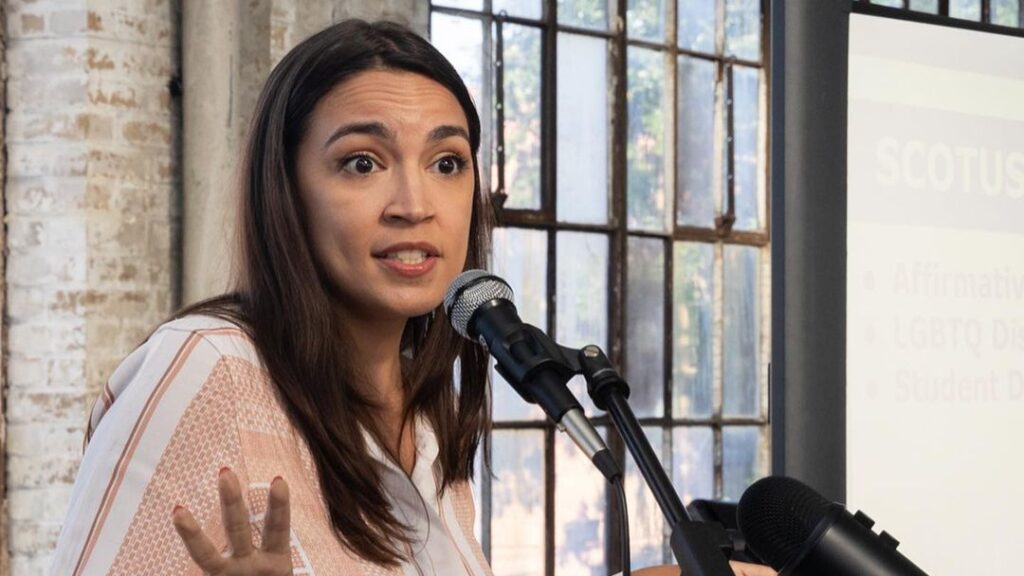 Alexandria Ocasio-Cortez is one of the youngest female politicians in America.