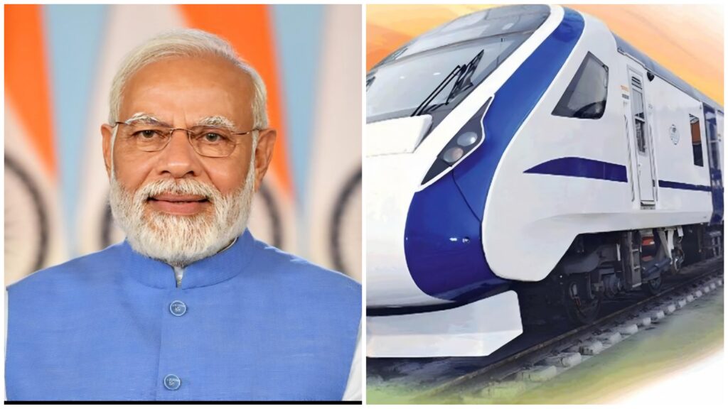 PM Modi to flag off four Vande Bharat trains in August 2023. 