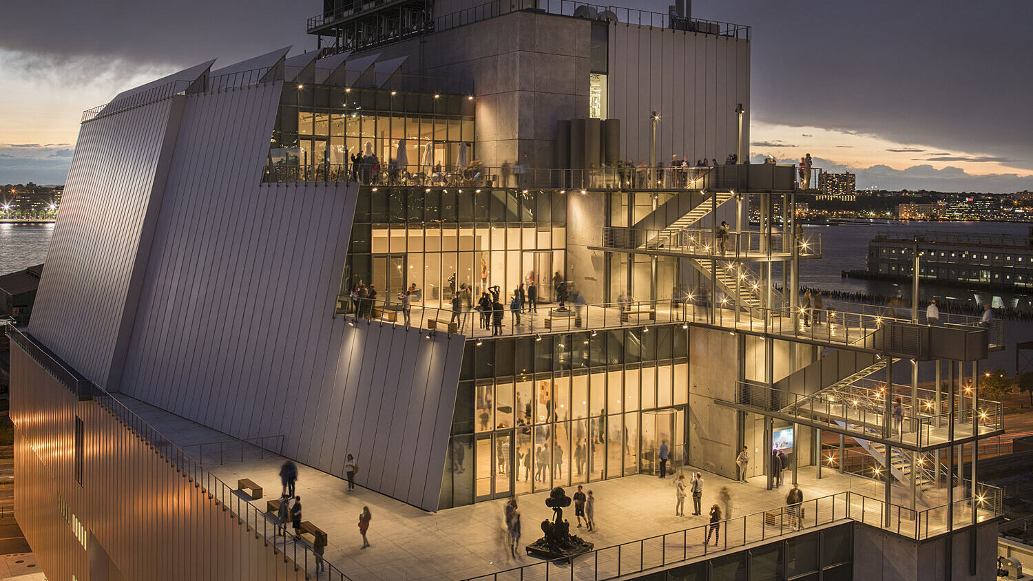 The Whitney Museum of American Art is one of the top tourist places to visit in New York.