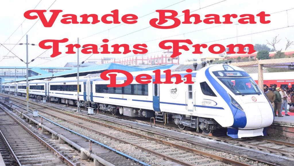 List of Vande Bharat Trains From Delhi till now.
