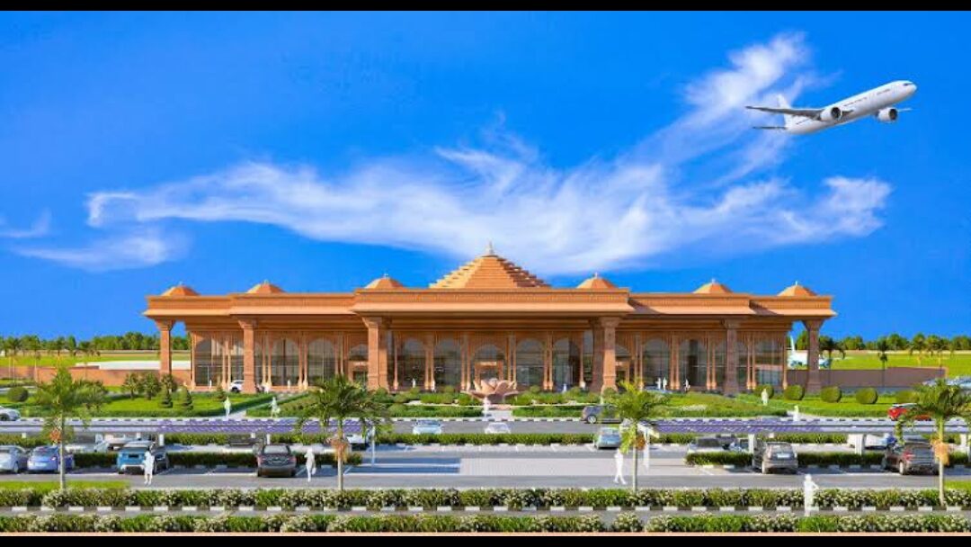 Maharishi Valmiki International Airport Ayodhyadham Interiors and Design.