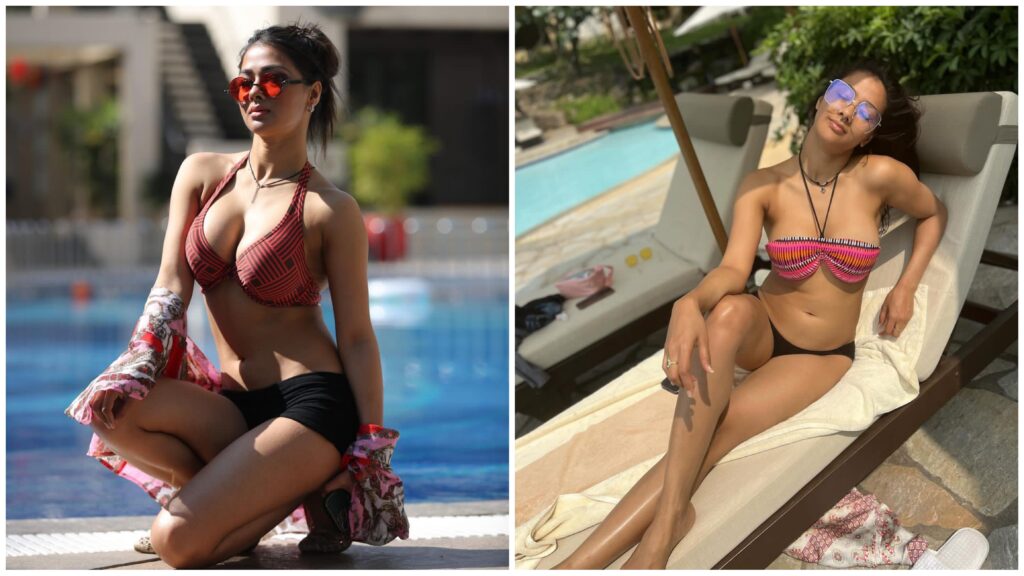 Namrata Malla is a popular Bhojpuri actress in bikini for sharing bold images.