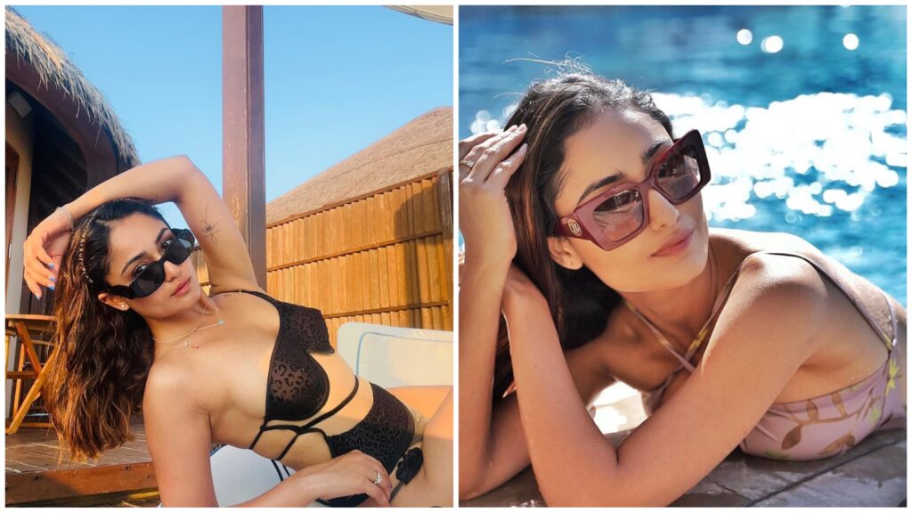 Tridha Choudhury is youngest and hottest Bhojpuri actresses in bikini.
