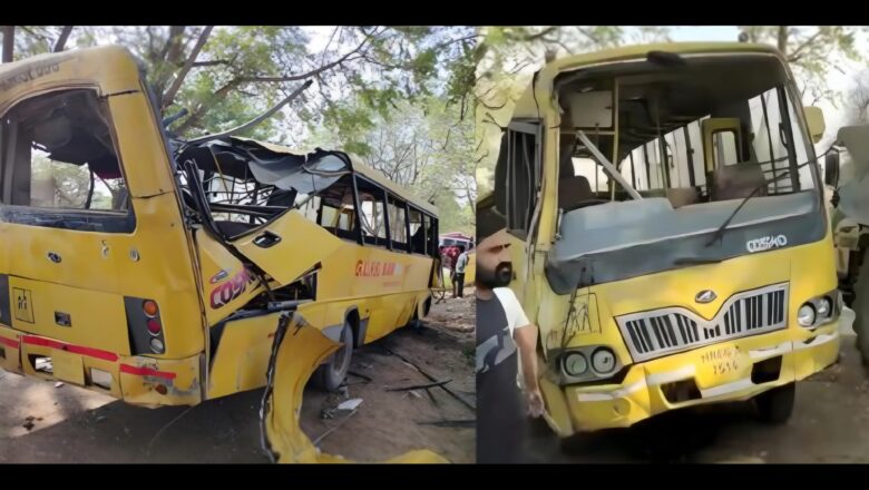 6 Died And 25 Others Were Injured in Haryana School Bus Accident