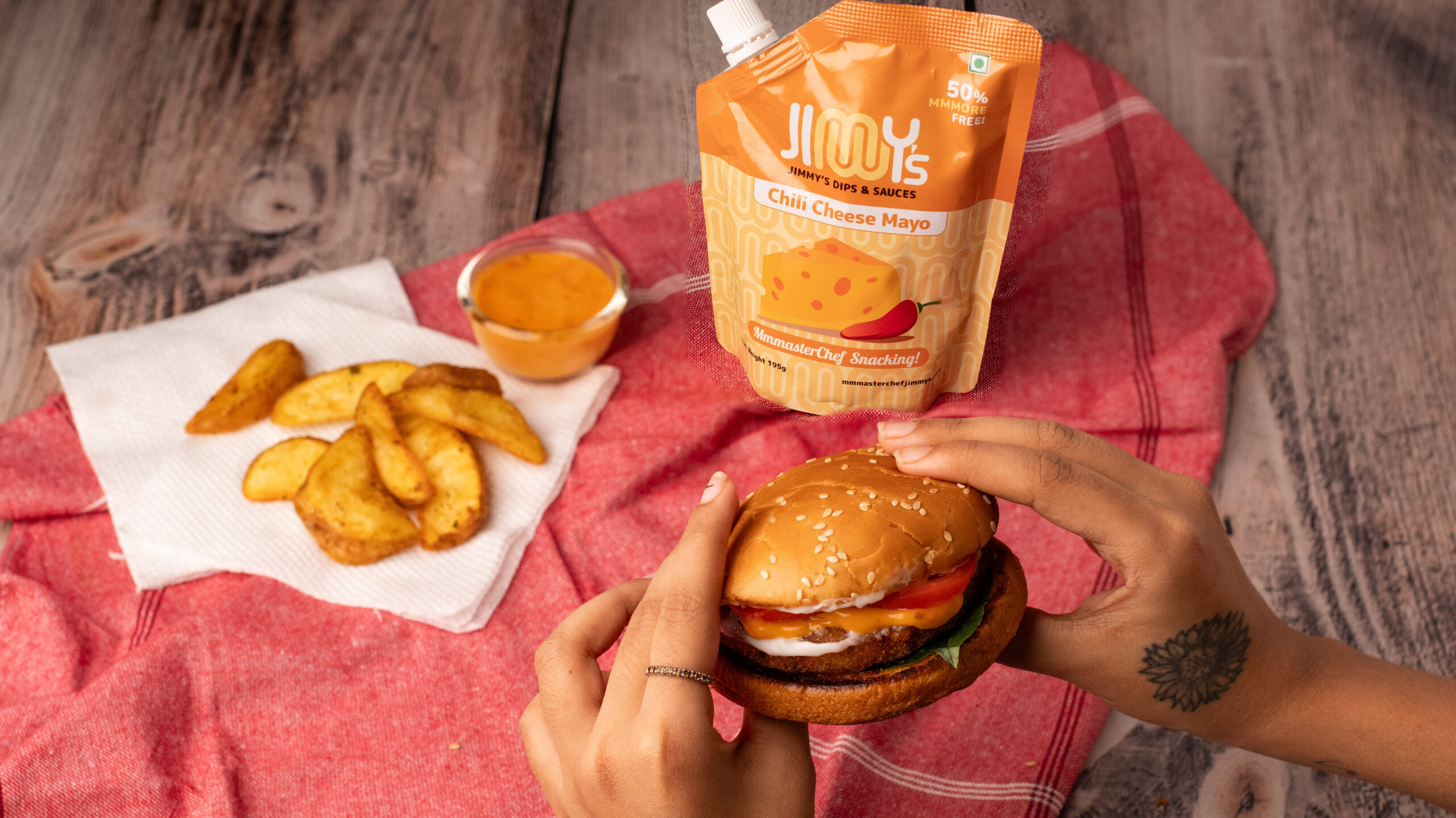 Jimmy Mayonnaise and sauces make one of the best mayonnaises in India.