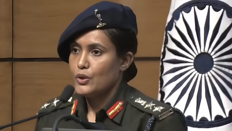 Operation Sindoor Colonel Sofiya Qureshi Honoured with Vishisht Seva Medal