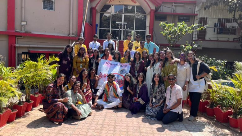 Drishti NGO Organized Holi Event Khushrang at DAV Ranchi