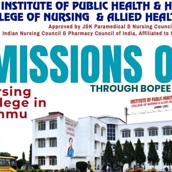 IPHH Jammu Opens BSc Nursing Admission Through JKBOPEE 2026 Score