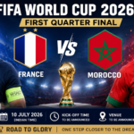 First Quarter Final of Fifa World 2026 Will Be Played Between These Team